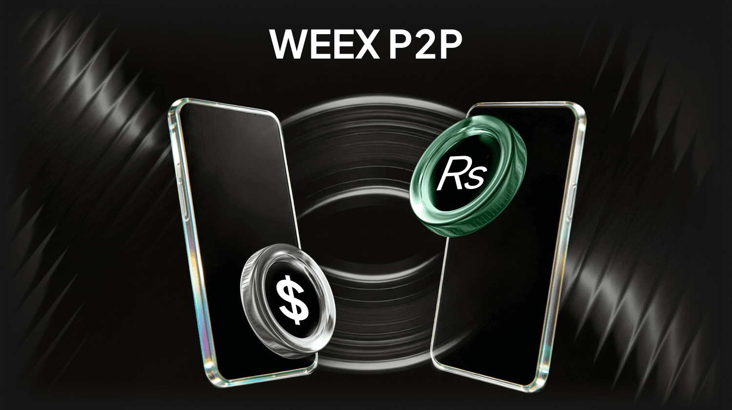 Buy USDC with NayaPay on WEEX P2P – 0 Fee & 24/7 PKR Ads