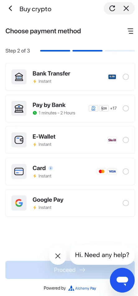 Step5:How to Buy DOGE with EUR on WEEX？APP Version